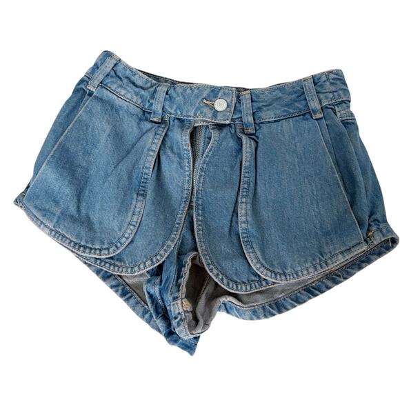 Free People NWOT We The Free Prince Street Denim Shorts - Picture 5 of 8